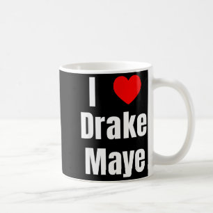I Love Maye Qb Football Fan Coffee Mug