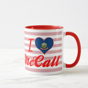 I Love McCall, Idaho Mug