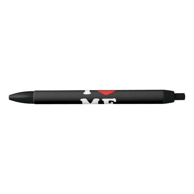 I LOVE ME BLACK INK PEN (Front)