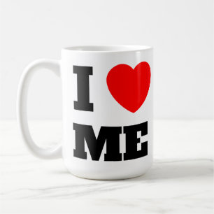 I love me Monogram Script inspirational Coffee Mug