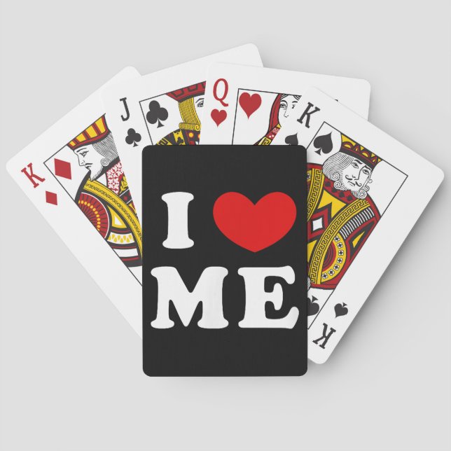 I LOVE ME PLAYING CARDS (Back)