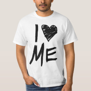 I Love Me, Scribbled Heart T-Shirt