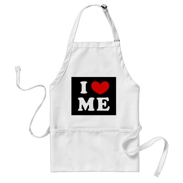 I LOVE ME STANDARD APRON (Front)
