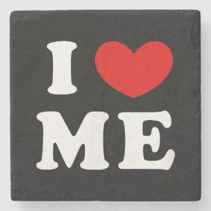 I LOVE ME STONE COASTER