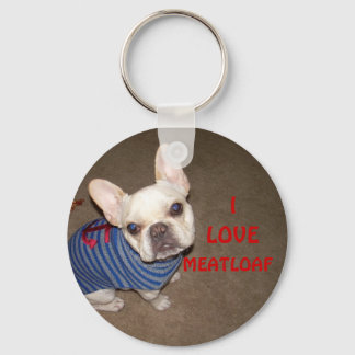 I LOVE MEATLOAF KEYCHAIN