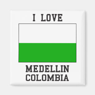 I Love Medellin Magnet