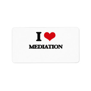 I Love Mediation Label