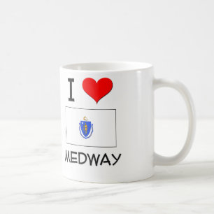 I Love Medway Massachusetts Coffee Mug