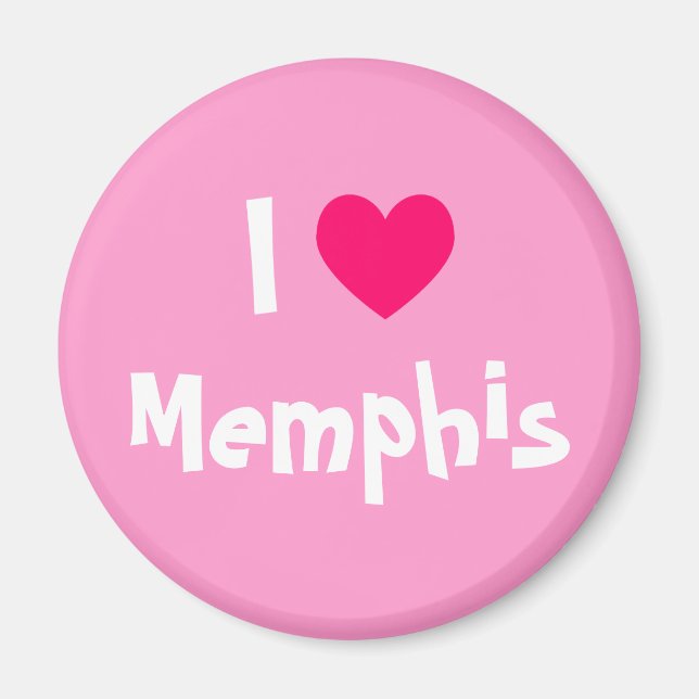 I Love Memphis Magnet (Front)