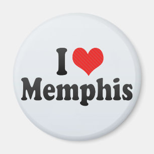I Love Memphis Magnet