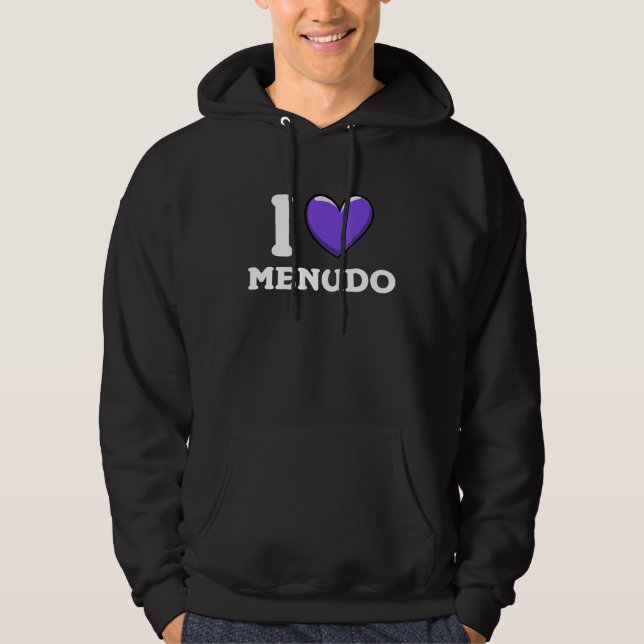 I Love Menudo Mexican Food  8 Hoodie (Front)