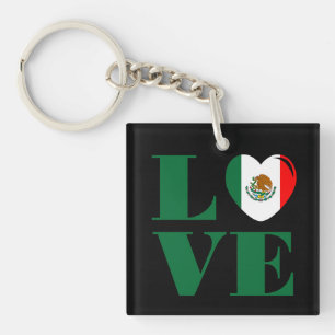 I love Mexico Keychain