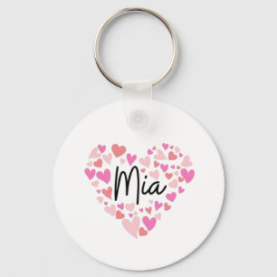 I love Mia Keychain