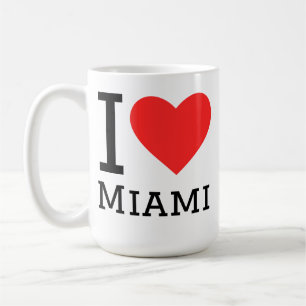 I love miami coffee mug