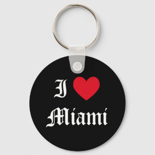 I Love Miami Keychain