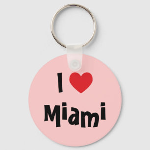 I Love Miami Keychain