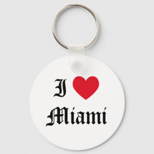 I Love Miami Keychain