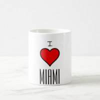 ~I Love Miami~ MUG, CUSTOMIZE IT!
