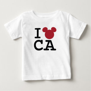 I Love Mickey   California Disneyland Baby T-Shirt