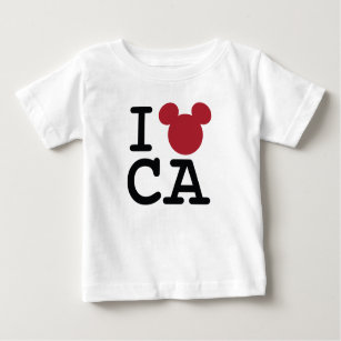 I Love Mickey   California Disneyland Baby T-Shirt