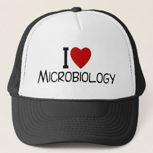 I Love Microbiology Trucker Hat