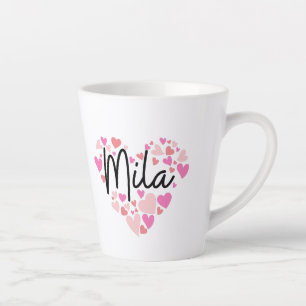 I love Mila Latte Mug