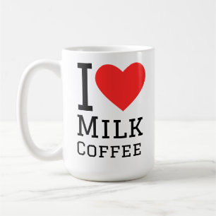 I love milk coffee mug