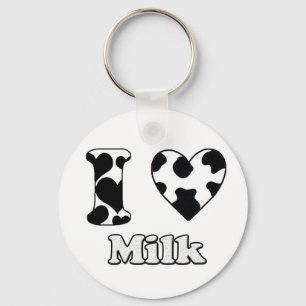 I love Milk Keychain