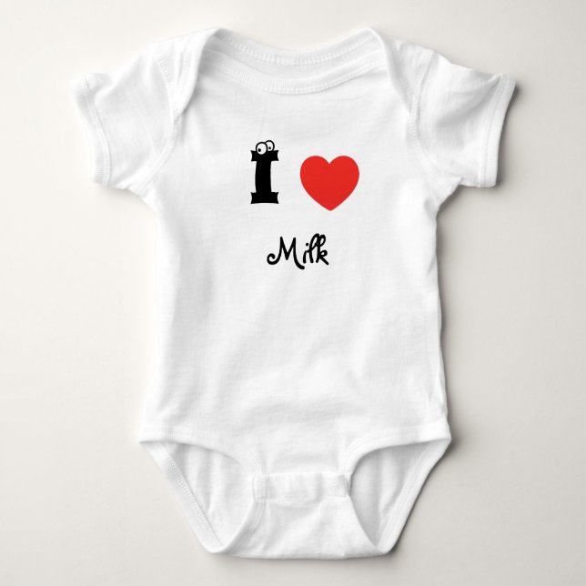 I love milk romper (Front)