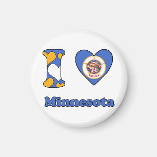I love Minnesota Magnet
