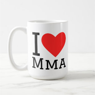 I love mma coffee mug