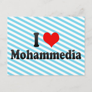 I Love Mohammedia, Morocco Postcard