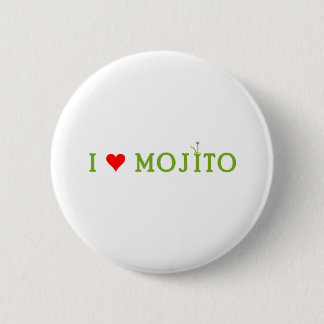 I Love Mojito 2 Inch Round Button