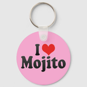 I Love Mojito Keychain