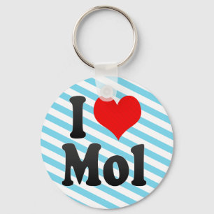 I Love Mol, Belgium Keychain