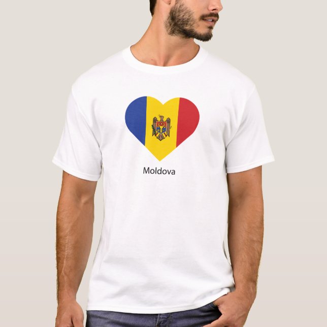 I Love Moldova T-Shirt (Front)