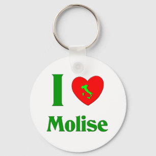 I Love Molise Italy Keychain