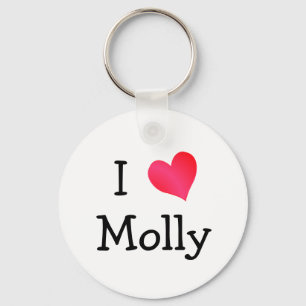 I Love Molly Keychain