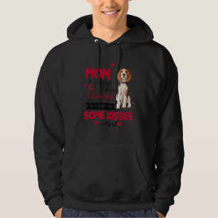 I Love Mom Beagles Dog Mom Dog Mama Mother Day Dog Hoodie
