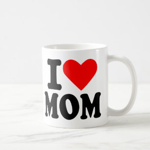 I love mom coffee mug
