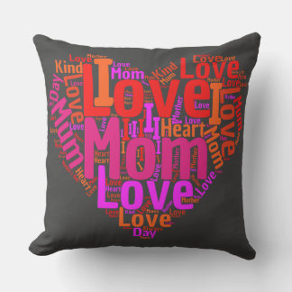 I love Mom | Mothers' Day Special Outdoor Pillow