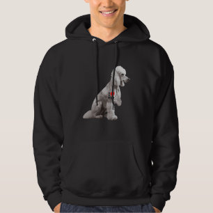 I Love Mom  Poodle Dog Owner Pet Trainer Animal Pu Hoodie