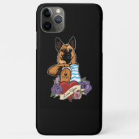 I Love Mom Tattoo I German Shepherd Mom