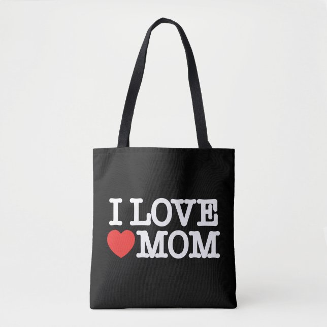 I love mom tote bag (Front)