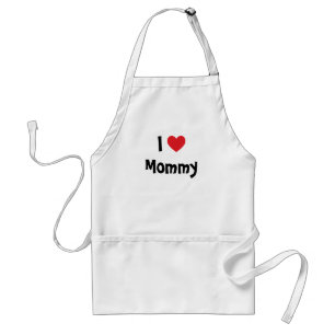 I Love Mommy Apron