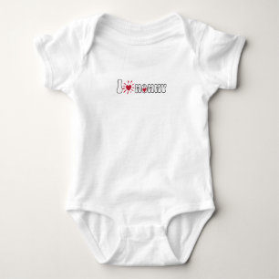 I LOVE MOMMY, BEST GIFT FOR MOTHERS BABY BODYSUIT