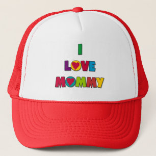 I Love Mommy T-shirts and Gifts Trucker Hat