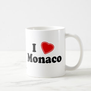 I Love Monaco Coffee Mug