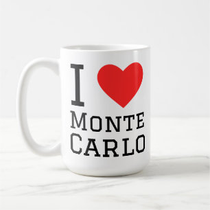 I love Monte carlo Coffee Mug