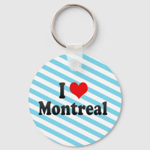I Love Montreal, Canada. I Love Montreal, Canada Keychain